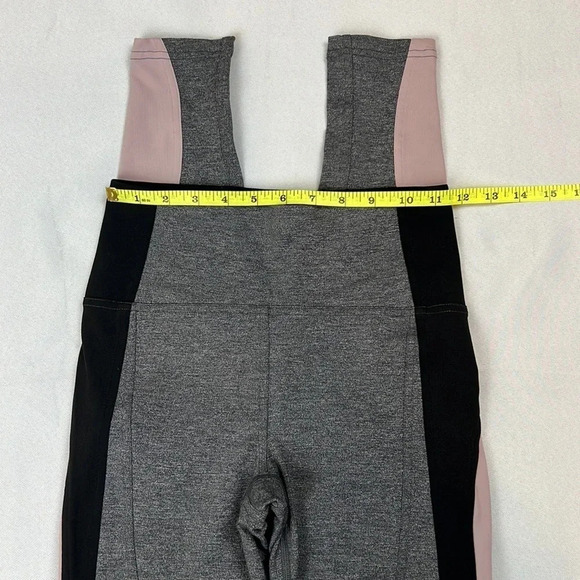Lululemon Get‎ Going Train Tight *28" Heathered Black / Black / Smoky Blush - Picture 10 of 15